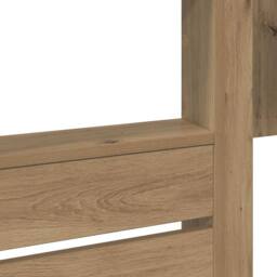Berkfield Home Bunk Bed for Kids Artisan Oak 100 x 200 cm Engineered wood in Brown - thumbnail 9