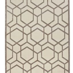 The Rug Shop UK Chequered Grey Modern Easy to clean Machine Made Rug - Size: 160 cm x 230 cm - thumbnail 3