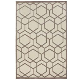 The Rug Shop UK Chequered Grey Modern Easy to clean Machine Made Rug - Size: 160 cm x 230 cm - thumbnail 8