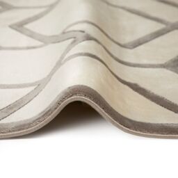 The Rug Shop UK Chequered Grey Modern Easy to clean Machine Made Rug - Size: 160 cm x 230 cm - thumbnail 5