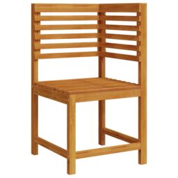 Berkfield Home 3-Piece Garden Bench Set - Solid Acacia Wood in Brown - thumbnail 6
