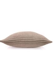 Appletree 'Bruges' Filled Cushion With Geo Waffle Texture in Natural - Size: 43 cm x 43 cm - thumbnail 5