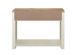 Birlea Console Table Blue & Oak Highgate 2 Drawer Farmhouse Shabby Chic in Cream - thumbnail 7