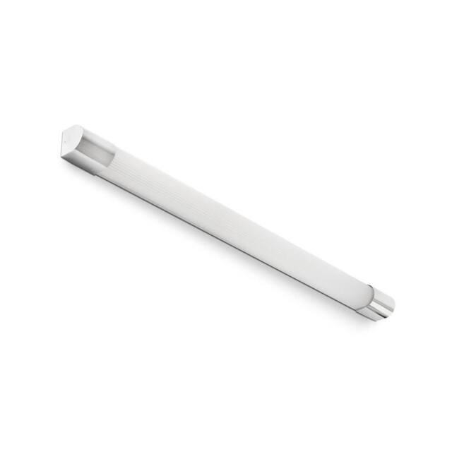 Netlighting Kiva 120cm Bathroom Wall Lamp Chrome IP44 3000K in Silver - image 1