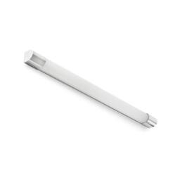 Netlighting Kiva 120cm Bathroom Wall Lamp Chrome IP44 3000K in Silver - thumbnail 1