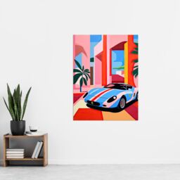 "Artery8 Wall Art Print Luxury is a State of Mind Graphic Sports Car Racing Poster - Size: W18"" x H24""" - thumbnail 4