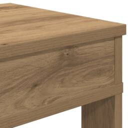 Berkfield Home Shoe Rack Artisan Oak 60x30x98 cm Engineered Wood in Brown - Size: 60 x 30 x 98 cm - thumbnail 7