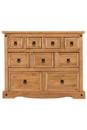 Seconique Corona 4+3+2 Drawer Merchant Chest in Natural - thumbnail 4
