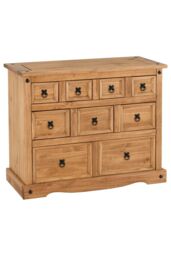 Seconique Corona 4+3+2 Drawer Merchant Chest in Natural - thumbnail 2
