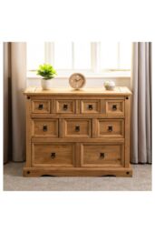 Seconique Corona 4+3+2 Drawer Merchant Chest in Natural - thumbnail 1