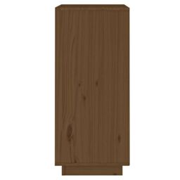 Berkfield Home Sideboard Honey Brown 38x35x80 cm Solid Wood Pine - Size: 38 x 35 x 80 cm - thumbnail 5