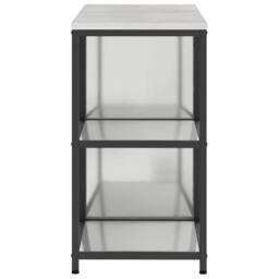 Berkfield Home with Shelf with Storage with Door Adjustable 2 pcs Galvanised steel in Silver - thumbnail 9