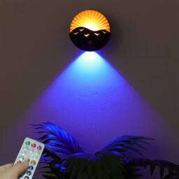 Obasyhig Rechargeable Motion Sensor Creative Wall Spotlight - thumbnail 2