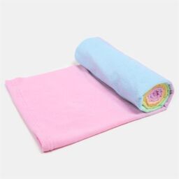 OHS Ombre Towel Bath Quick Dry Summer Travel Microfibre Absorbent Swim in Light Pink - thumbnail 2