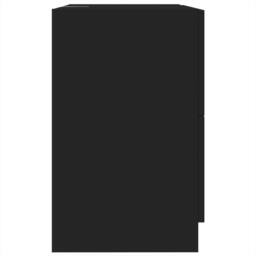 Berkfield Home Sink Cabinet Black 59x37x59 cm Engineered Wood - Size: 59 x 37 x 59 cm - thumbnail 6
