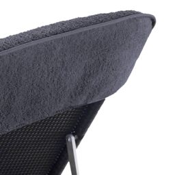 Berkfield Home Beach Towels 2 pcs Anthracite 60x135 cm Fabric 400 GSM in Black - thumbnail 6