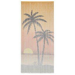 Berkfield Home Insect Door Curtain Bamboo 90x200 cm