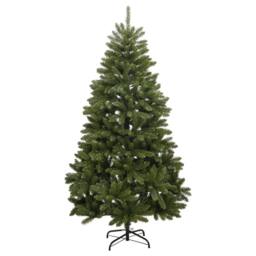 Berkfield Home Beautiful Artificial Hinged Christmas Tree with Stand Green 210 cm - thumbnail 3