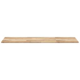 Berkfield Home Table Top Rectangular 140x60x2 cm Solid Wood Acacia in Brown - Size: 140 x 60 x 2 cm - thumbnail 5