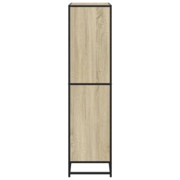 Berkfield Home Bookcase Sonoma Oak 80.5x35x139 cm Engineered Wood in Brown - thumbnail 5