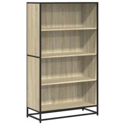 Berkfield Home Bookcase Sonoma Oak 80.5x35x139 cm Engineered Wood in Brown - thumbnail 2