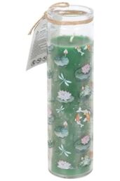 KDMD Pond Print Oriental Jasmine Tube Candle in Green - thumbnail 3