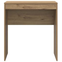 Berkfield Home Writing Desk Artisan Oak Engineered Wood Medium Durable in Brown - thumbnail 4