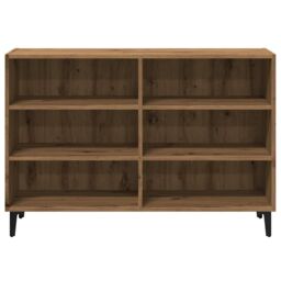 Berkfield Home Sideboard Artisan Oak 103.5x35x70 cm Engineered Wood in Brown - thumbnail 5