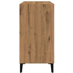 Berkfield Home Sideboard Artisan Oak 103.5x35x70 cm Engineered Wood in Brown - thumbnail 6