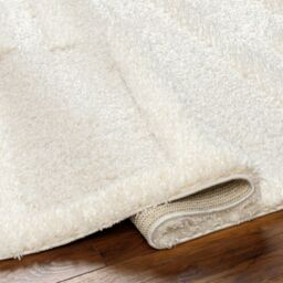 Livabliss Rodos-Modern Beige White Soft Plush Pile Living Bedroom Rug - Size: 160 cm x 215 cm - thumbnail 4