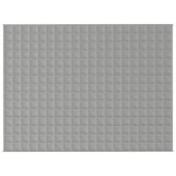 Berkfield Home Weighted Blanket Grey 152x203 cm 7 kg Fabric - thumbnail 3