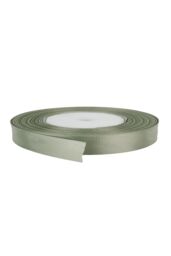 Neel Blue Double Sided Satin Polyester Ribbon Roll, 6mm x 25 Metres in Pale Green - thumbnail 4