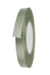 Neel Blue Double Sided Satin Polyester Ribbon Roll, 6mm x 25 Metres in Pale Green