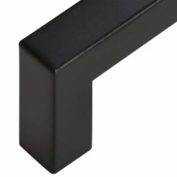 Berkfield Home Cabinet Handles 5 pcs Black 224 mm Stainless Steel - thumbnail 9