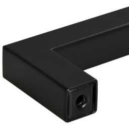 Berkfield Home Cabinet Handles 5 pcs Black 224 mm Stainless Steel - thumbnail 8