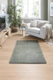 My Mat 'Buddy' Rug in Light Green - Size: 100 cm x 150 cm - thumbnail 1