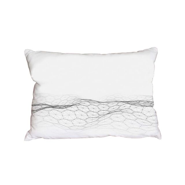 Benjamin Tate Design futuristic digital landscape (Outdoor Cushion)