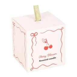 Something Different Mon Cheri Cherry Blossom Scented Candle in Red - thumbnail 3
