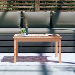 Berkfield Home Garden Table 82.5x50.5x45 cm Solid Wood Douglas in Brown - thumbnail 3