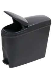 ProKleen Grey Pedal Operated Toilet Sanitary Bin 2 x 20 Litre Capacity - thumbnail 6