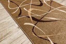 RugsX Karmel Heat-Set Runner in Brown - Size: 70 cm x 100 cm - thumbnail 3