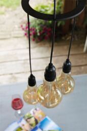 Luxform Battery operated Glass Filament Bulbs Flow in Clear - thumbnail 4