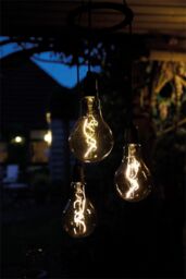 Luxform Battery operated Glass Filament Bulbs Flow in Clear - thumbnail 2