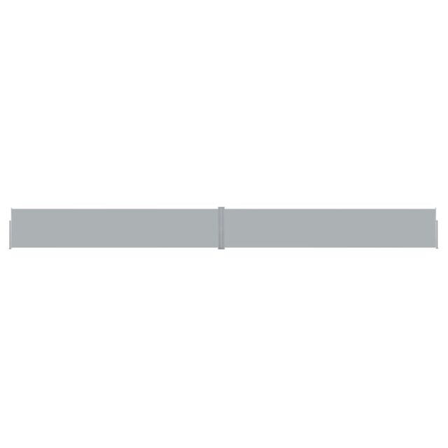 Berkfield Home Patio Retractable Side Awning 140x1200 cm Anthracite in Black - image 1