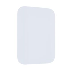 Nes Home Bathroom Modern LED Mirror With Battery Powered Button Switch 500 x 700mm in Silver - thumbnail 4