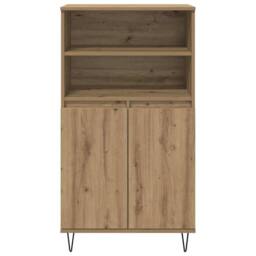 Berkfield Home Highboard with Shelf with Storage with Door Brown Engineered wood - thumbnail 6