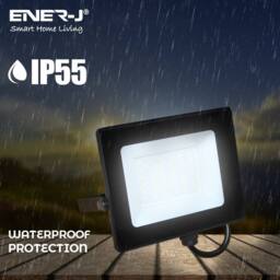 ENER-J ENERJ 30W LED light Pre Wired with Series 500W Non Dimmable Dimmable in Black - thumbnail 3