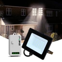 ENER-J ENERJ 30W LED light Pre Wired with Series 500W Non Dimmable Dimmable in Black - thumbnail 4