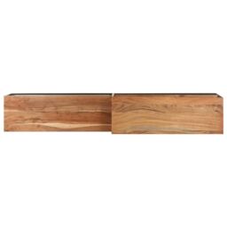 Berkfield Home TV Cabinet 180x30x50 cm Solid Acacia Wood in Brown - Size: 180 x 30 x 50 cm - thumbnail 5