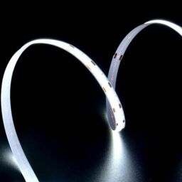 ENER-J 12V COB LED Strip Lights with 300 LEDs/M, 10W/M, 1100lm/M, CRI 90-92, 4000K in White - Size: 25 cm diameter x 19 cm high